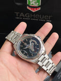 Stainless steel TAG Heuer men’s watch with chronograph function