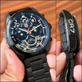 Grey dial men’s watch with date function