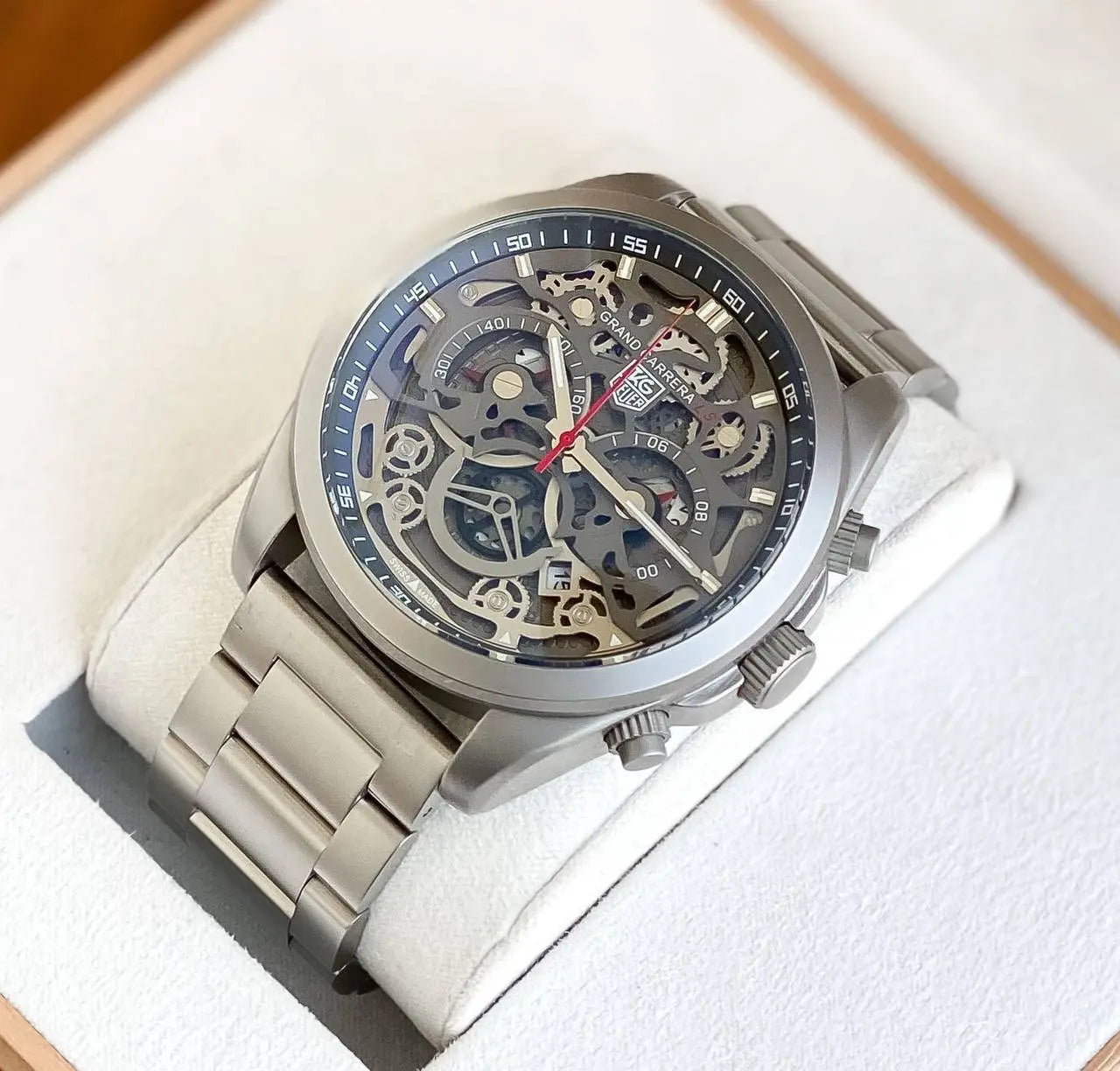 Tag Heuer CR7 Men's Chronograph Watch – Grey Dial