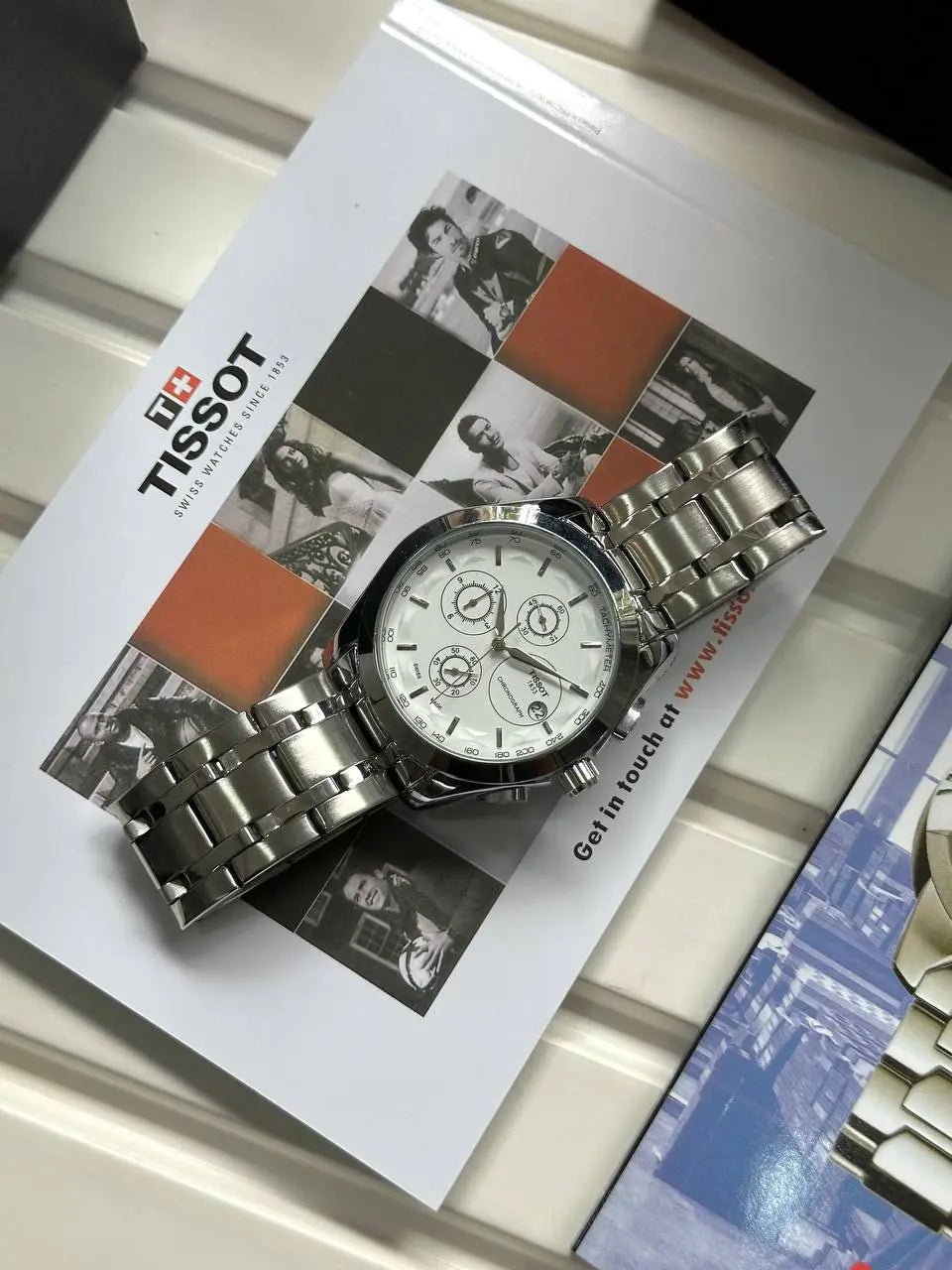 Luxury chronograph Tissot timepiece