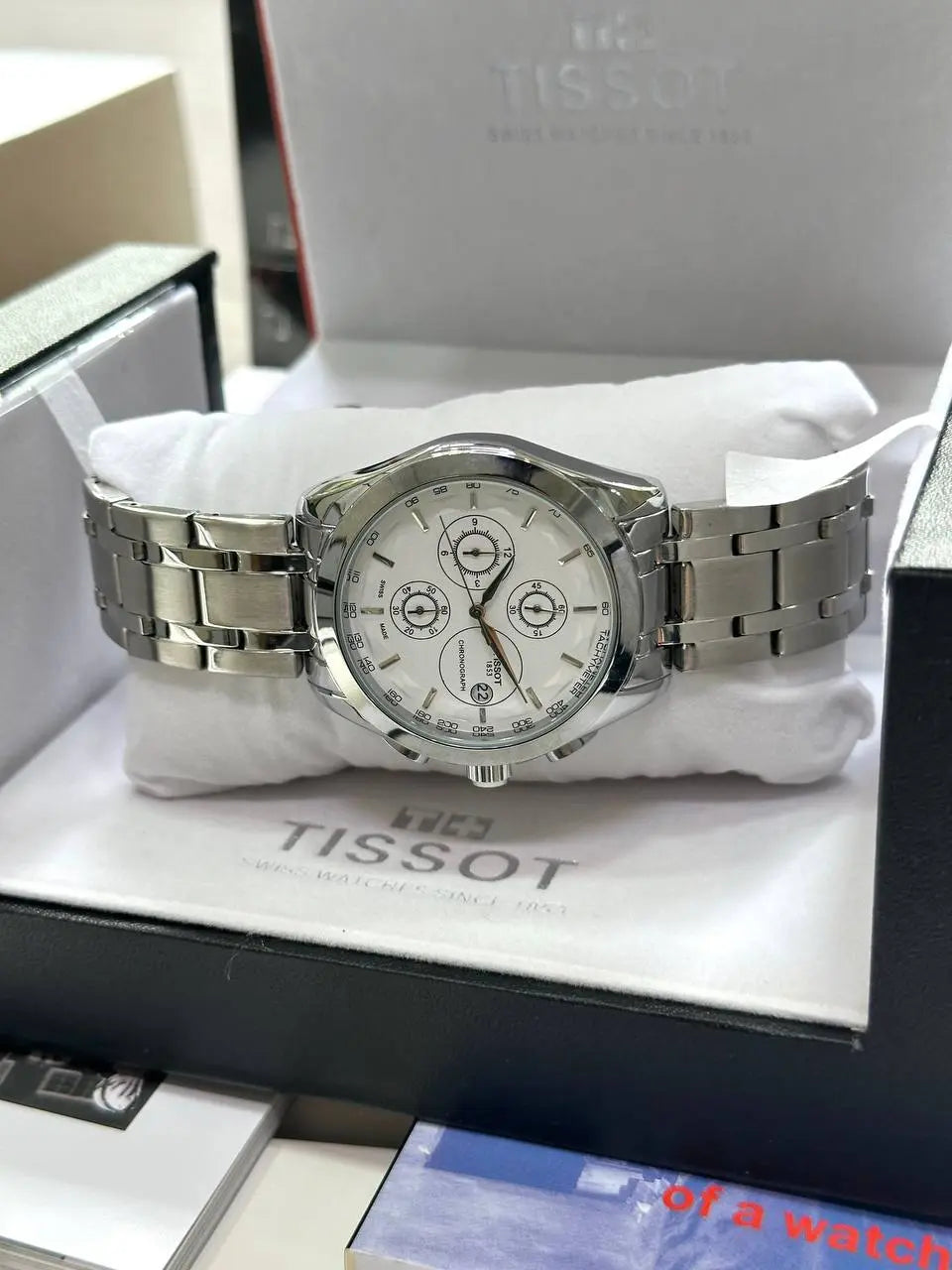 Elegant Tissot men's wristwatch