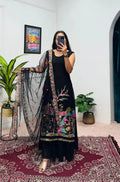 Traditional kurti set for women with intricate embroidery work