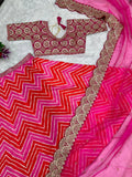 Digital printed lehenga for festive wear