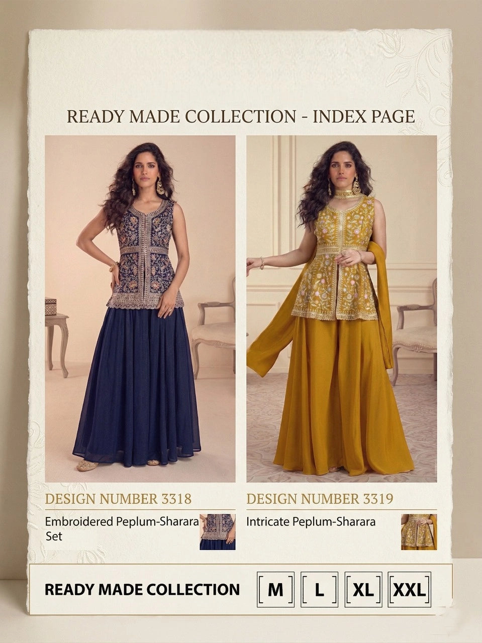 embroidered georgette suit set