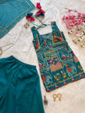 digital printed kurta organza fabric